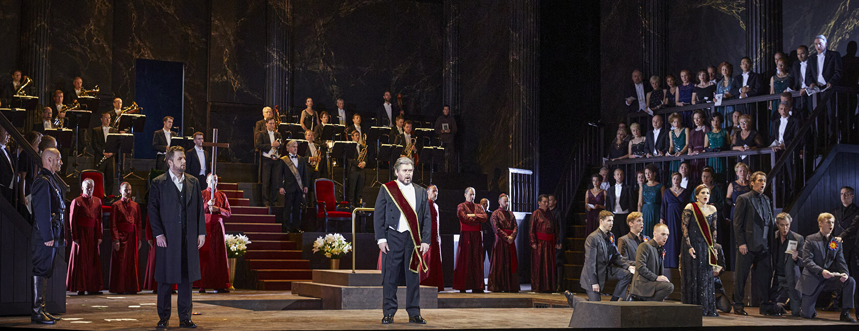 Premiere picture for »Don Carlo«, photo: Thomas Ruff © VG Bild-Kunst, Bonn 2021 Premiere picture for »Don Carlo«