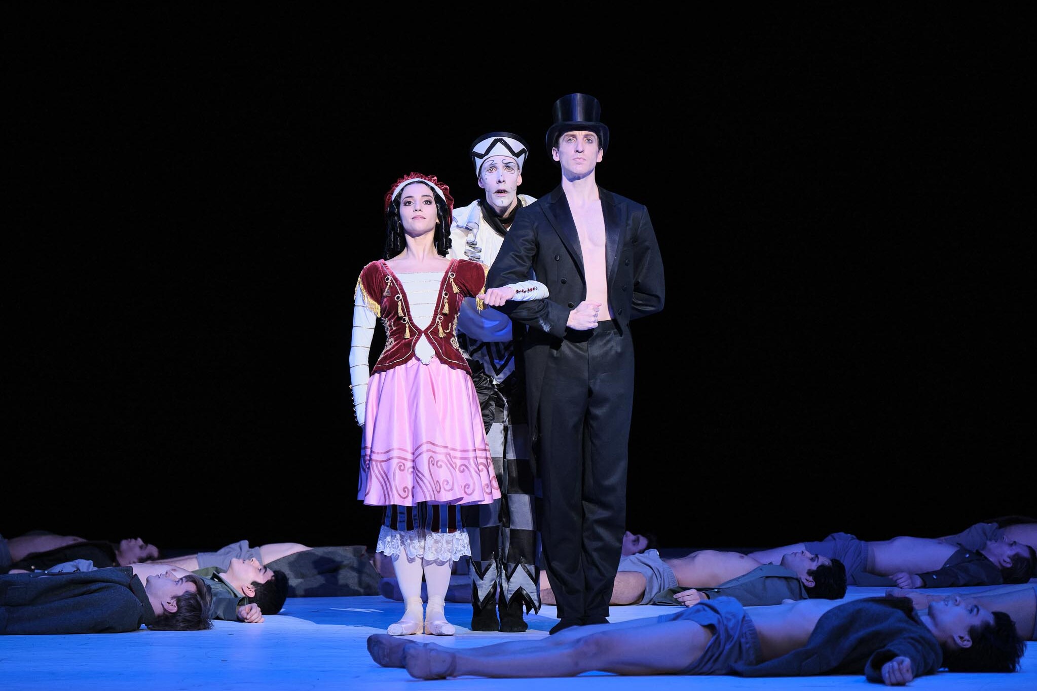 „Nijinsky“ © Semperoper Dresden/Admill Kuyler Szene aus „Nijinsky“