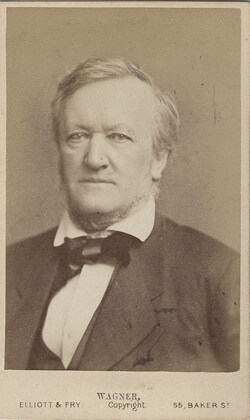 Richard Wagner um 1875