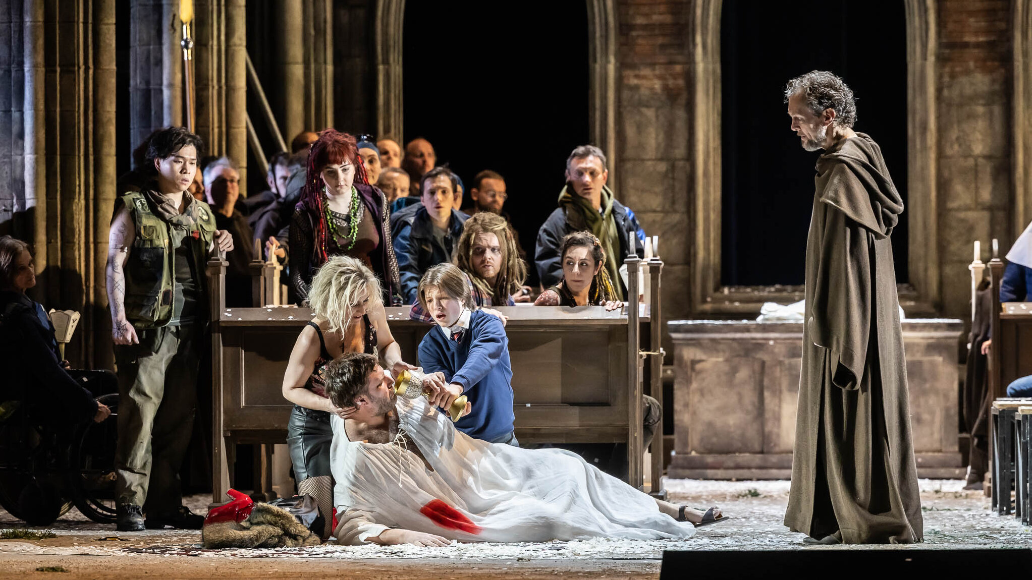 „Parsifal“ © Semperoper Dresden, Foto: Jochen Quast "Parsifal" © Semperoper Dresden, Photo: Jochen Quast