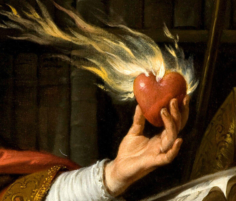 Premierenmotiv „Rienzi“ © Philippe de Champaigne: Heiliger Augustinus, alamy Premierenmotiv „Rienzi“