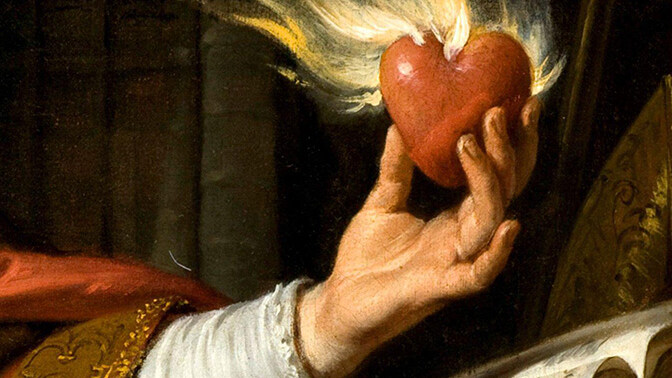 Premierenmotiv „Rienzi“ © Philippe de Champaigne: Heiliger Augustinus, alamy Premierenmotiv „Rienzi“