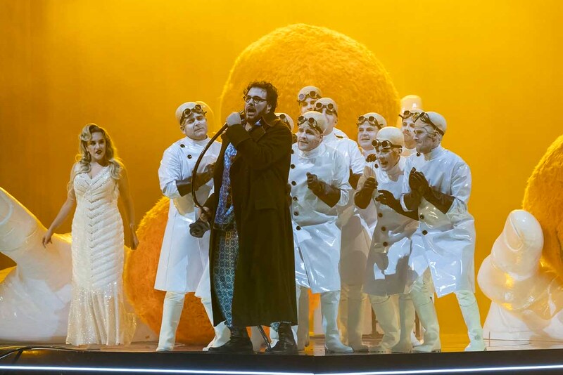 Szenenfoto „Die Liebe zu den drei Orangen“