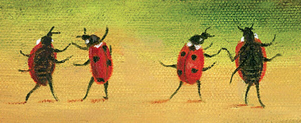 Premierenmotiv „Pech, Marie!“ © „The Orchard Gavotte“, The Canvas Menagerie Premierenmotiv „Pech, Marie!“