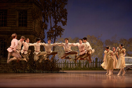„Onegin“ © Semperoper Dresden, Foto: Admill Kuyler Szene „Onegin“