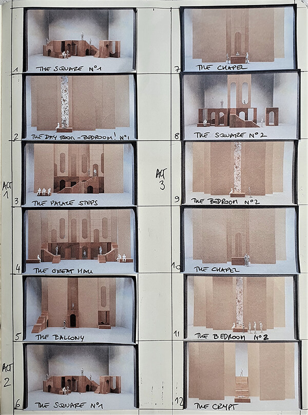 Storyboard for »Romeo and Juliet«