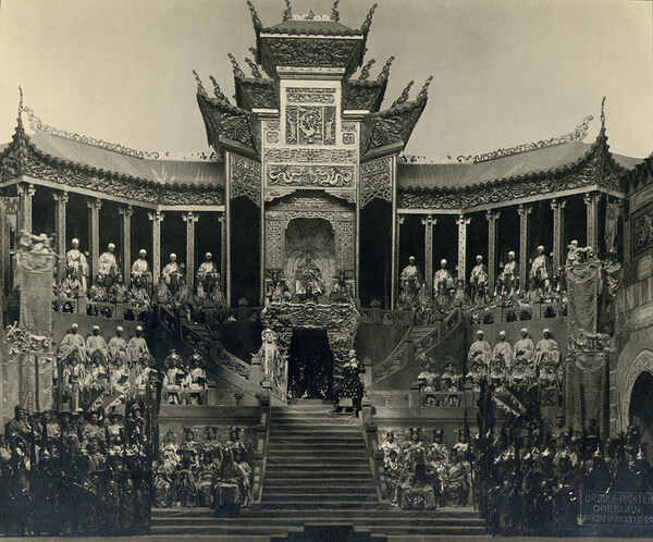 Szenenbild »Turandot«, 1926