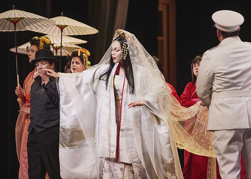 Szene aus der Oper »Madama Butterfly«