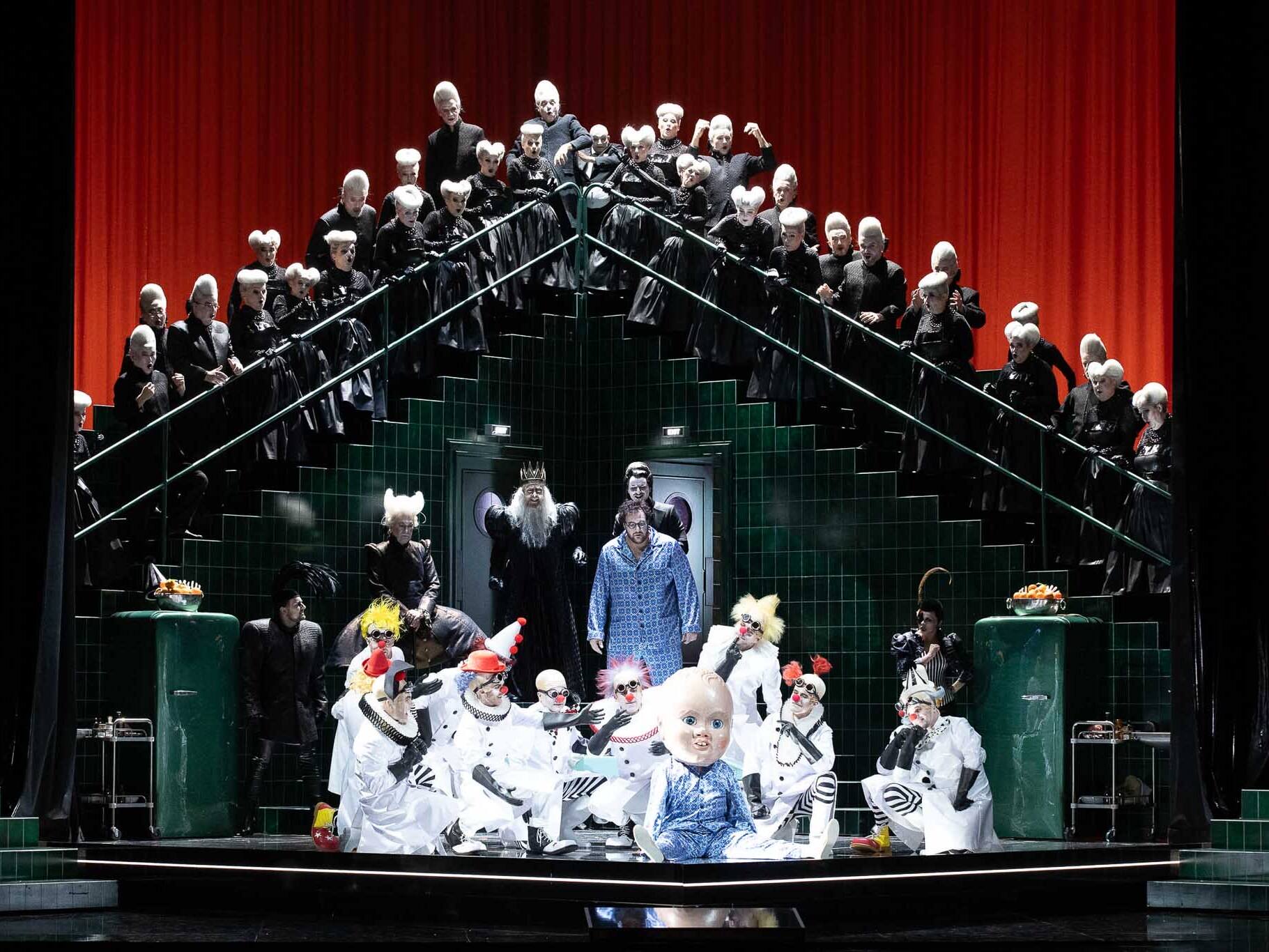 Szenenfoto „Die Liebe zu den drei Orangen“