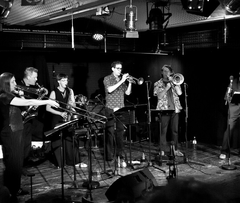 Fenster aus Jazz „Die Ursonate“ © Sergei Haudring Fenster aus Jazz „Die Ursonate“