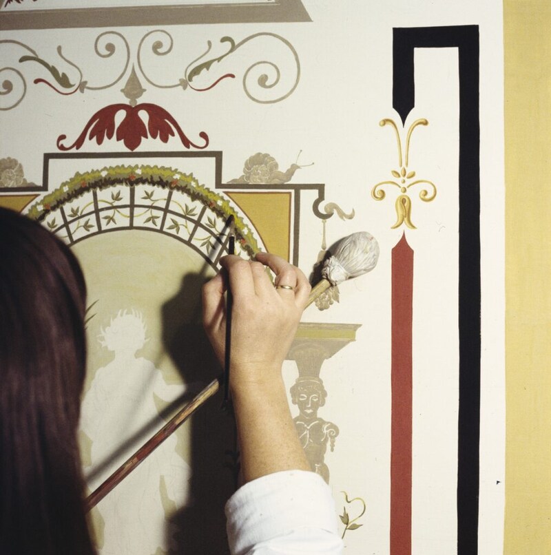 Ausmalung der Innenräume