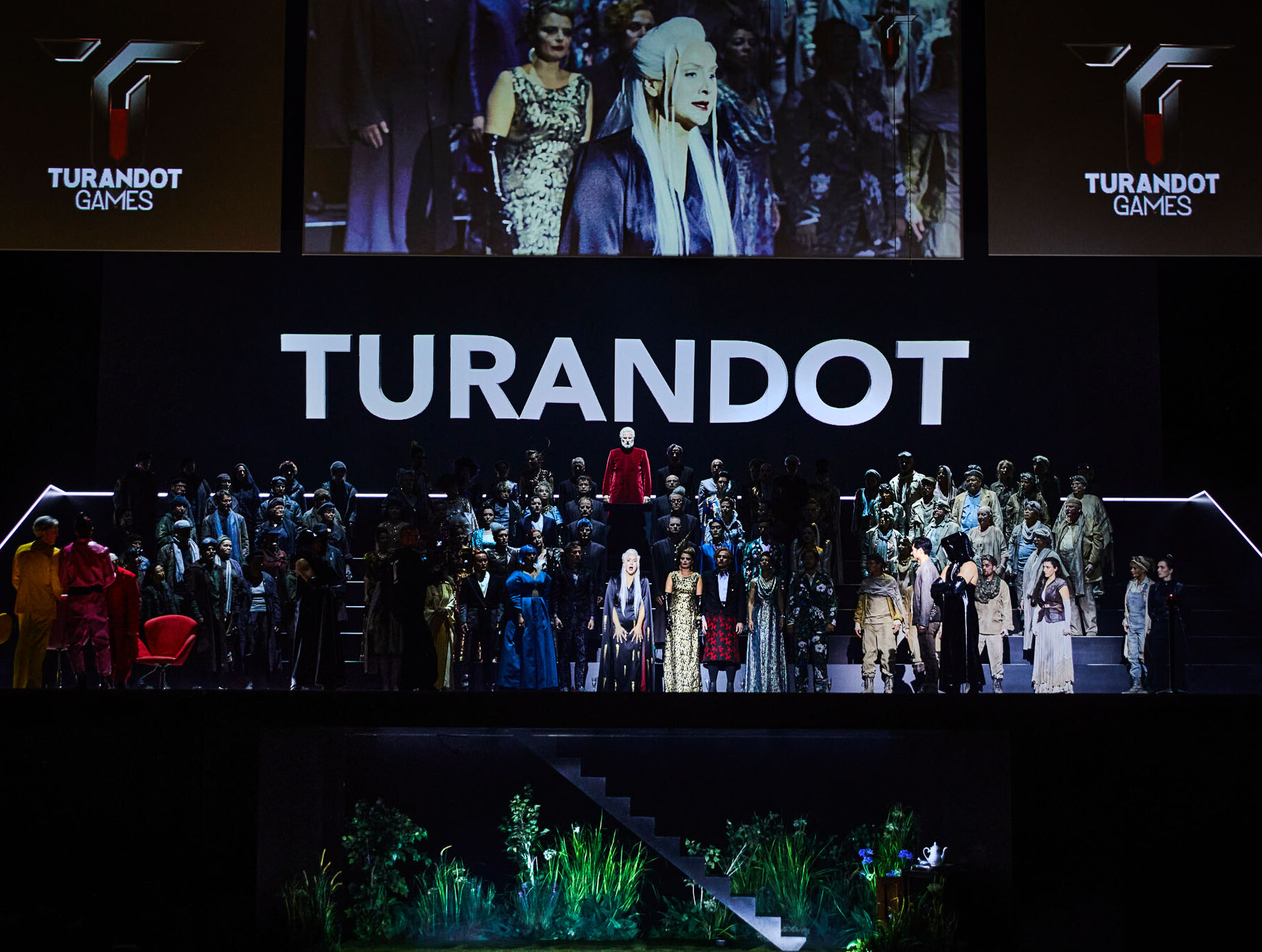 Szene aus der Oper „Turandot“