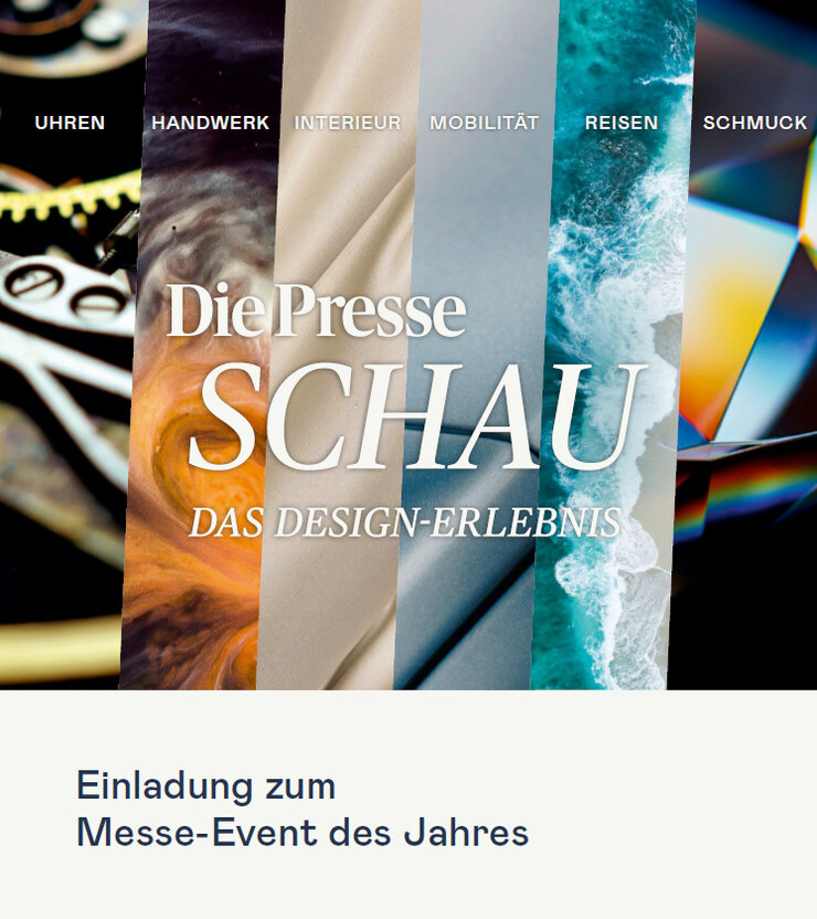 Dieser Link führt zur PDF Anmeldung zum Messe-Event "Die Presse-Schau"
