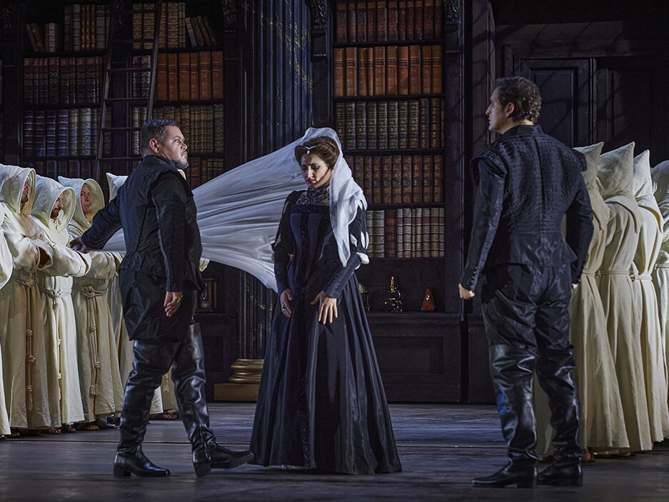 Szene aus »Don Carlo« © Semperoper Dresden/Ludwig Olah Szene aus »Don Carlo«