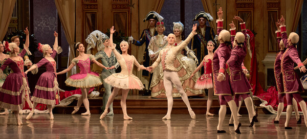 „Dornröschen“ © Semperoper Dresden, Foto: Admill Kuyler Szene „Dornröschen“