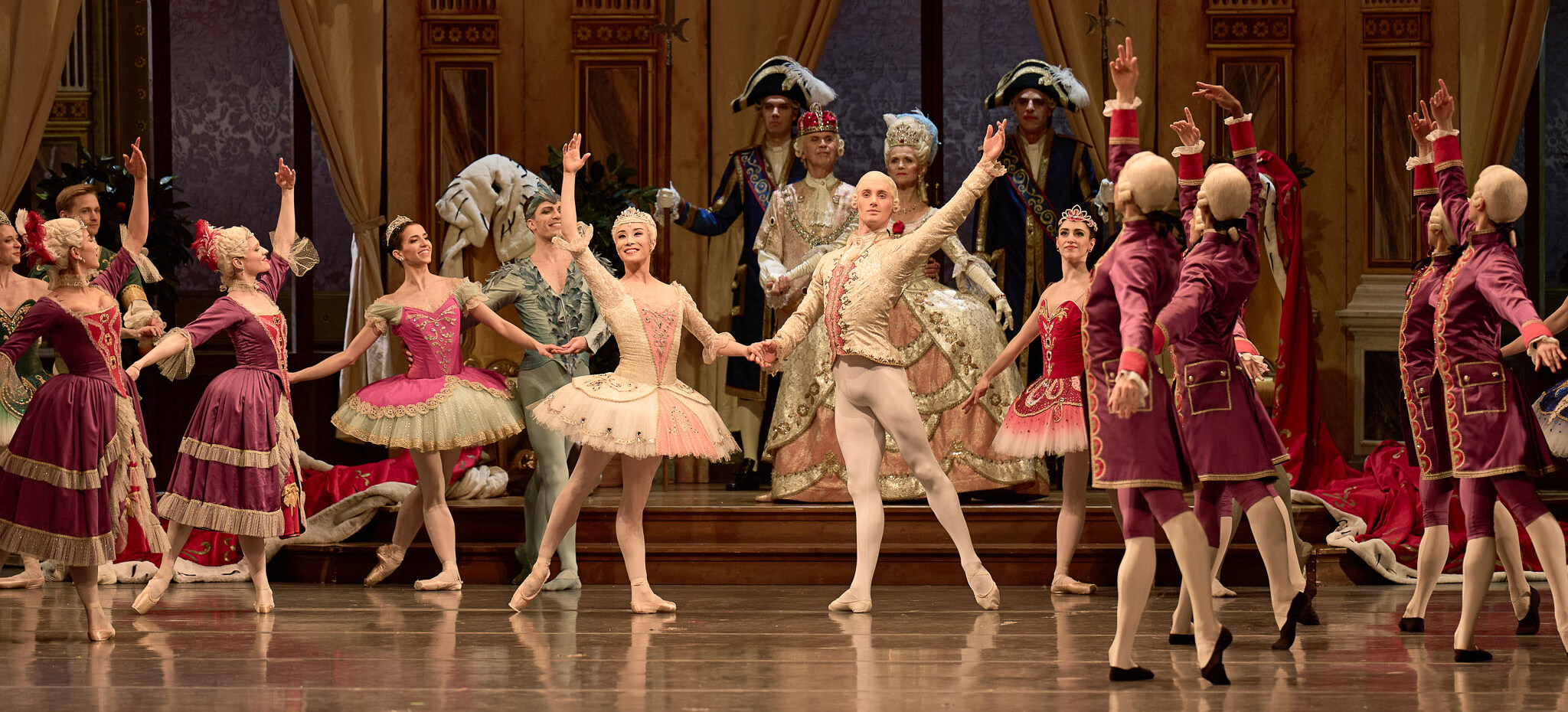 „Dornröschen“ © Semperoper Dresden, Foto: Admill Kuyler Szene „Dornröschen“