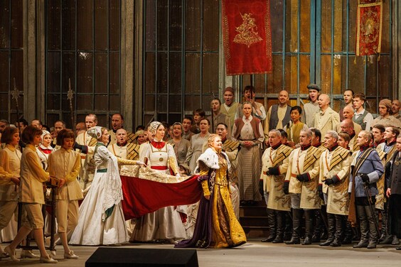 Szenenbild „Lohengrin“