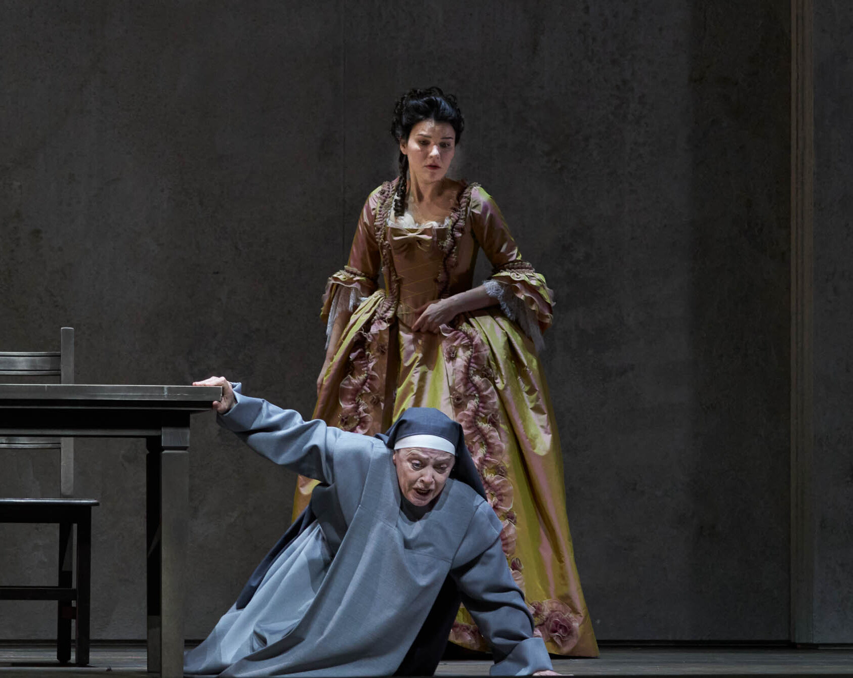 „Dialogues des Carmélites“ © Opernhaus Zürich/Herwig Prammer Szenenbild „Dialogues des Carmélites“