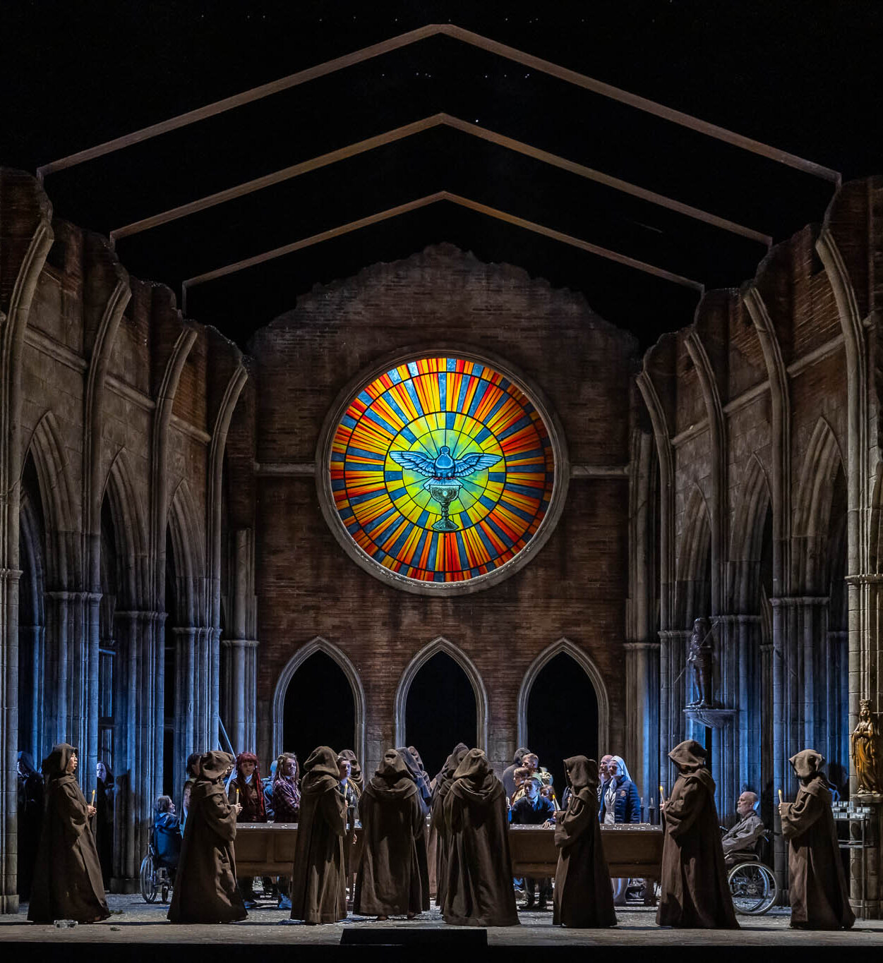 „Parsifal“ © Semperoper Dresden, Foto: Jochen Quast Szene aus „Parsifal“