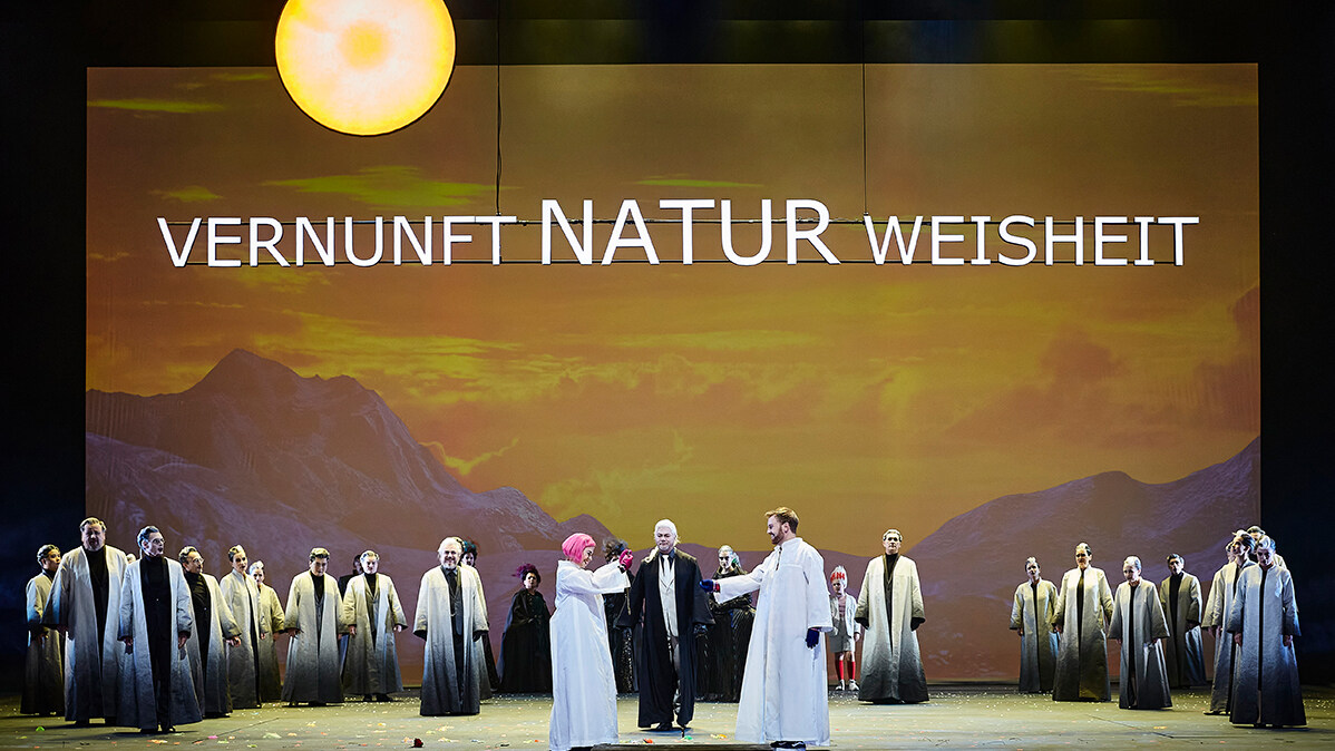 „Die Zauberflöte“ © Semperoper Dresden/Ludwig Olah Szenenbild aus „Die Zauberflöte“