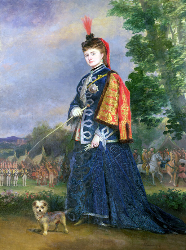 Hortense Schneider als Großherzogin von Gerolstein