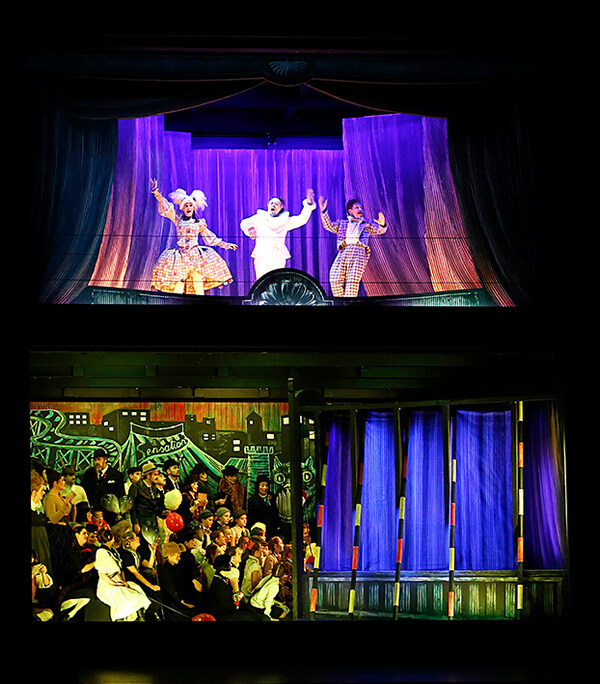 Szene aus „Pagliacci“