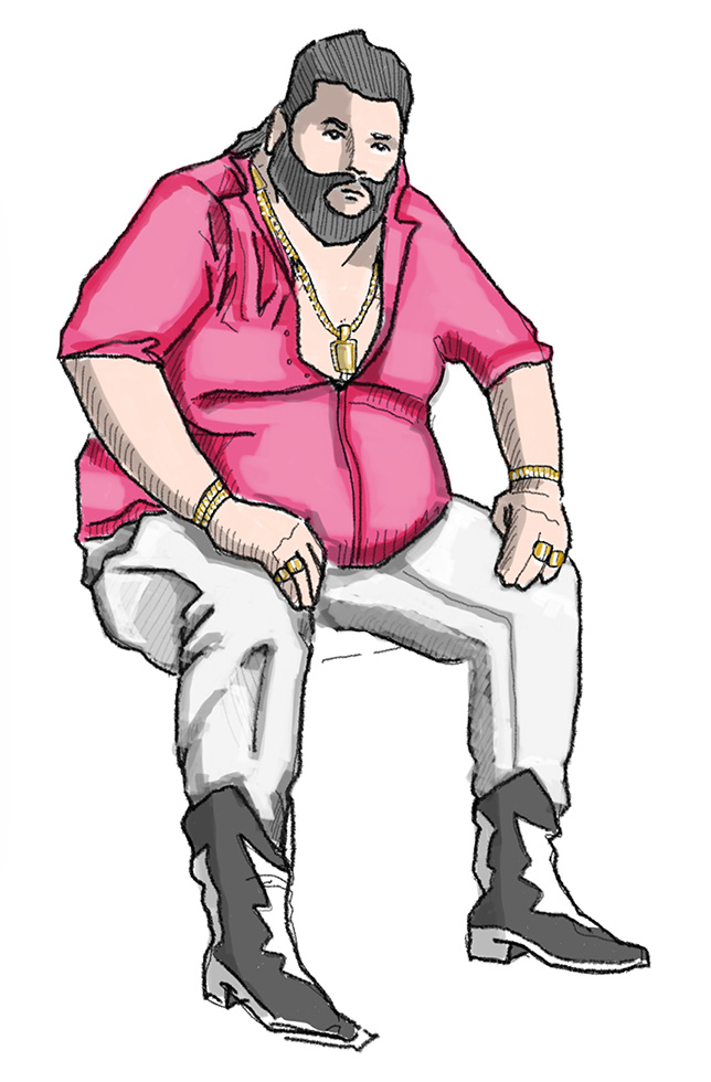 Falstaff Figurinen von Agathe MacQueen Falstaff Figurinen von Agathe MacQueen
