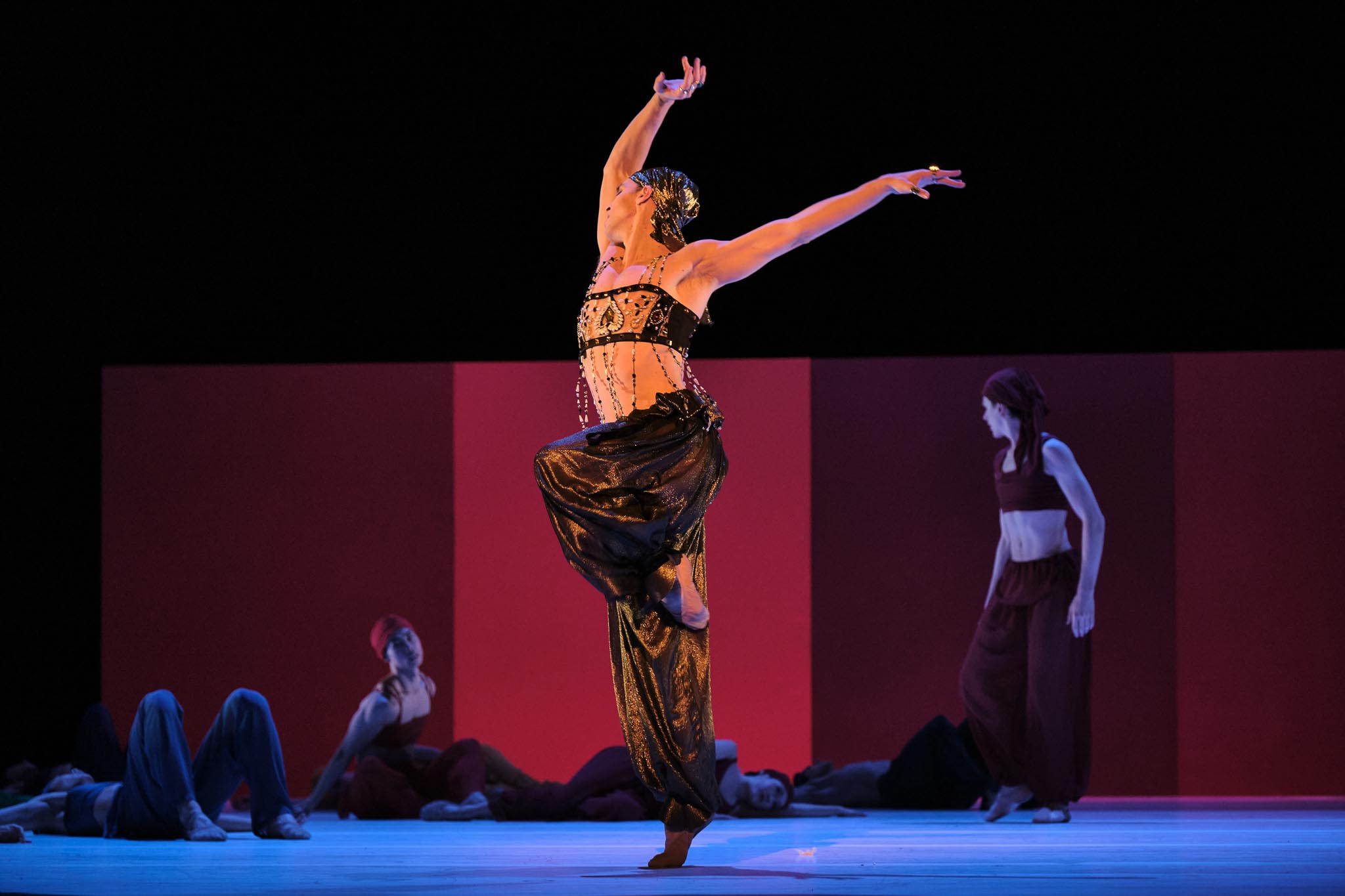 „Nijinsky“ © Semperoper Dresden, Foto: Admill Kuyler Szenenfoto „Nijinsky“