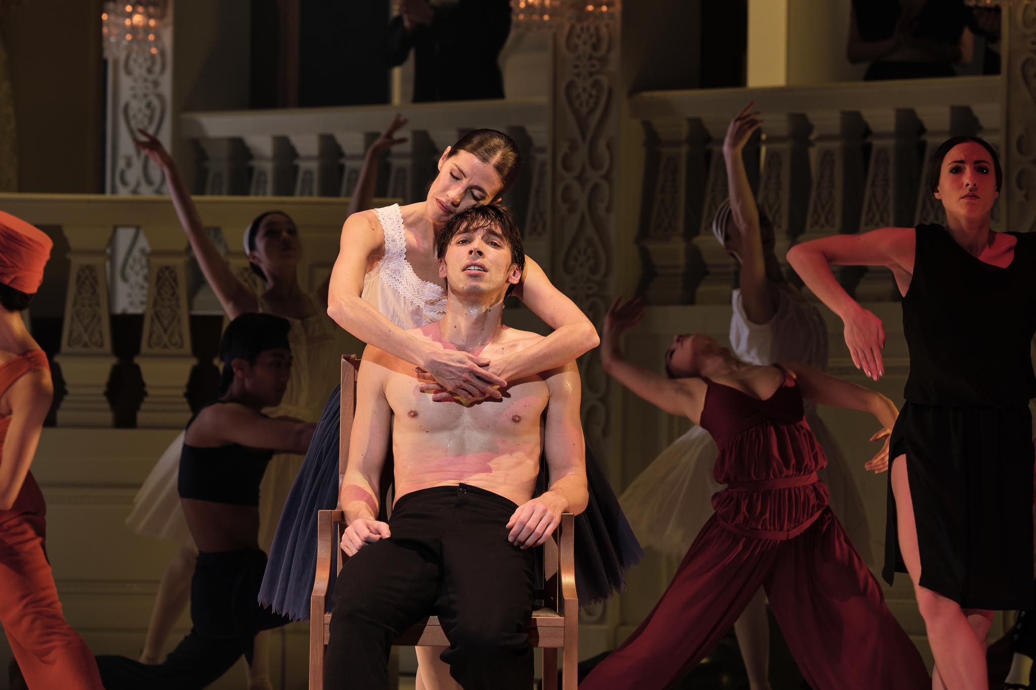 „Nijinsky“ © Semperoper Dresden, Foto: Admill Kuyler Szenenfoto „Nijinsky“
