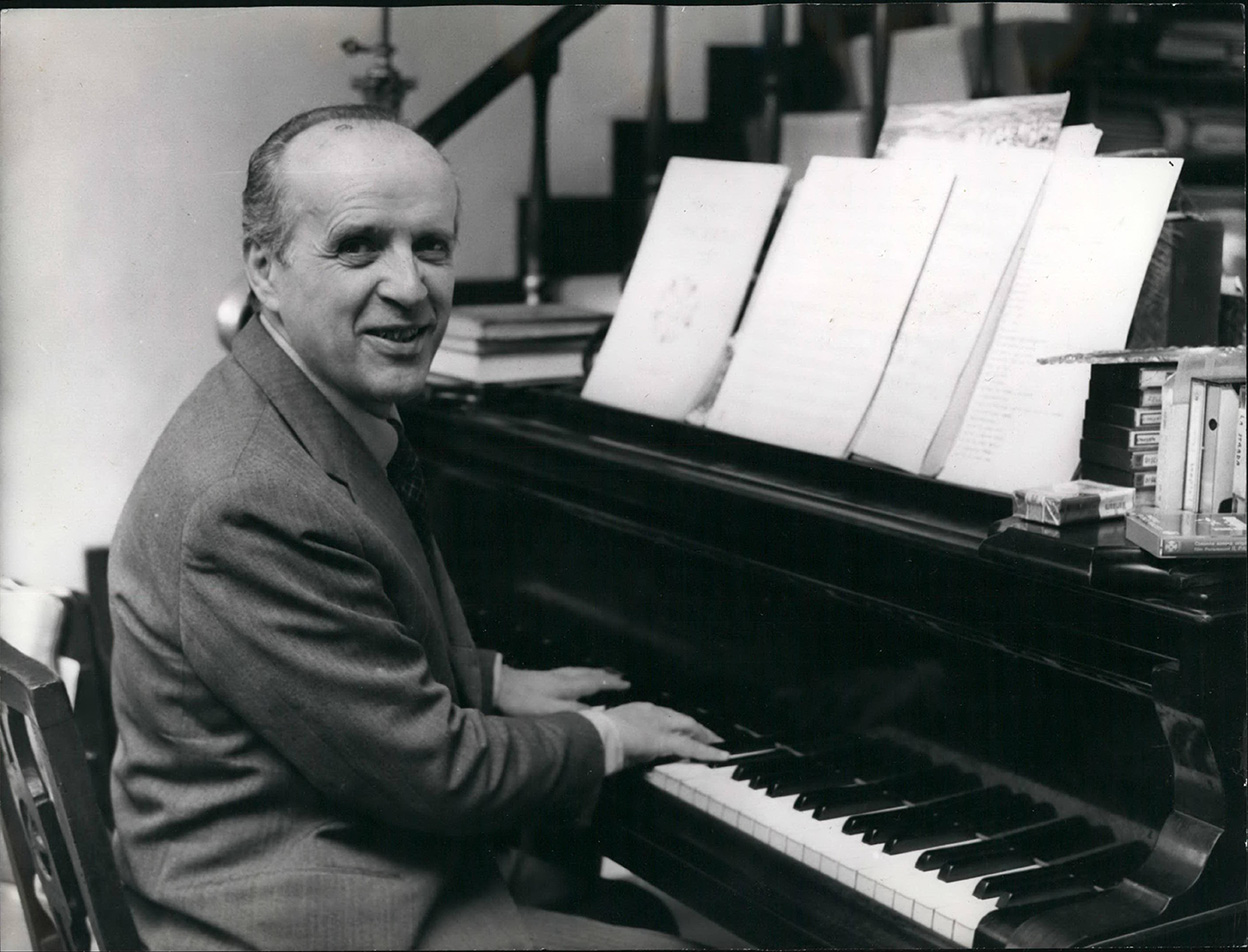 Nino Rota © Keystone Pictures/alamy Porträt Nino Rota