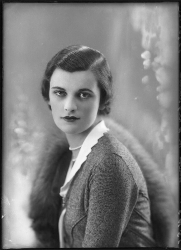 Die junge Margaret Campbell, Porträt von Alexander Bassano, 1930