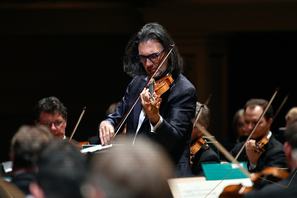 Leonidas Kavakos und die Sächsische Staatskapelle Dresden