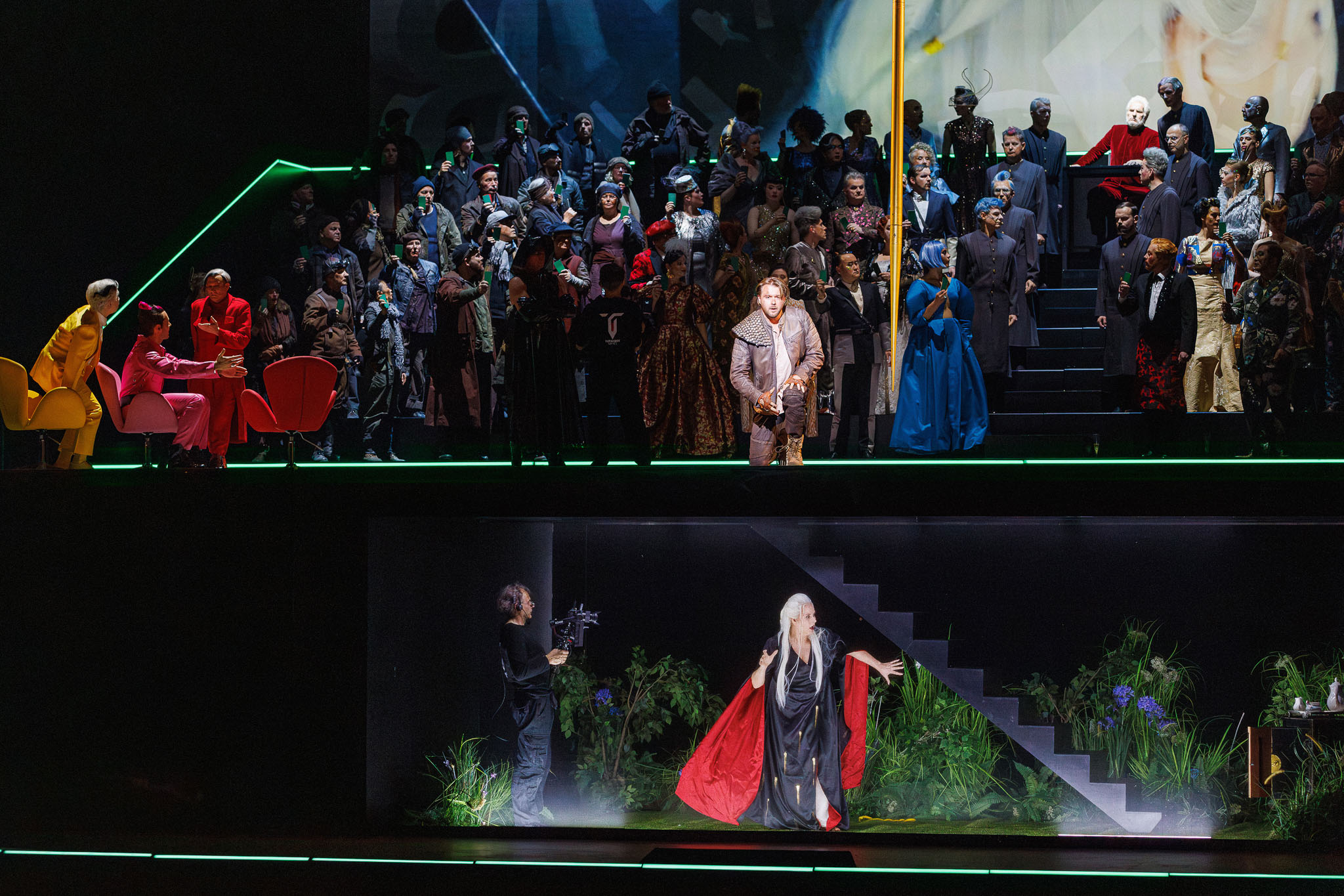 „Turandot“ © Semperoper Dresden, Foto: Klaus Gigga Szene aus der Oper „Turandot“