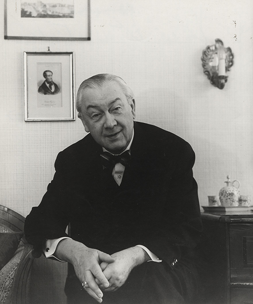 Arthur Tröber im Jahr seiner Pensionierung 1969